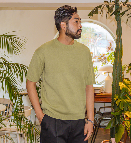 (L-5XL)<br>헤이미쉬 短袖针织品