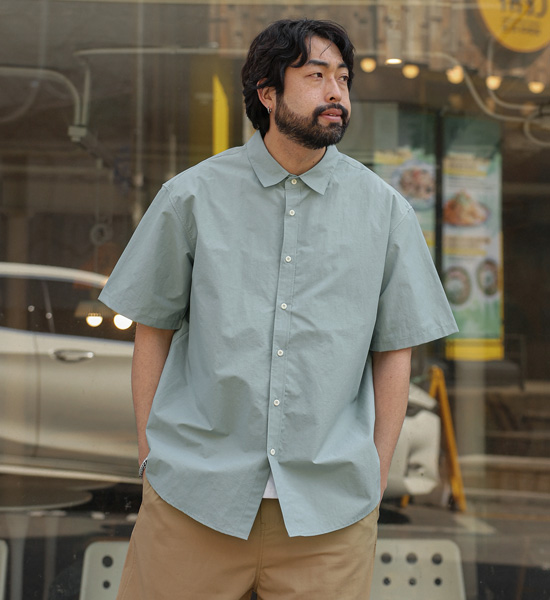 (L-5XL)<BR>파사비 短袖衬衫 614