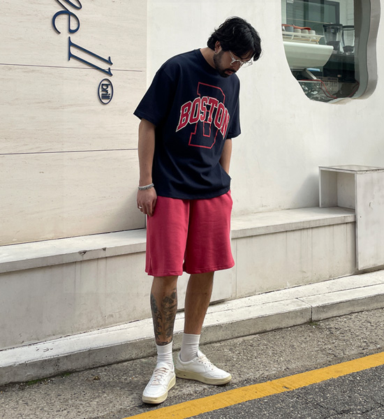 (L-5XL)<BR>오코너 보스턴 短袖T恤