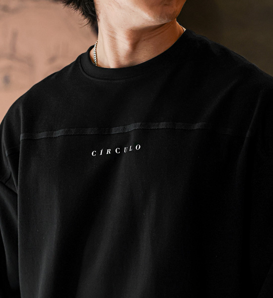(XL-6XL)<BR>투톤써클로 短袖T恤