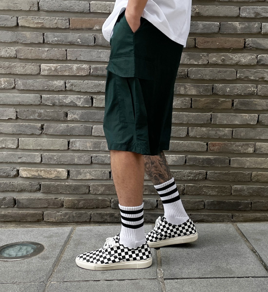 (L-4XL)<BR>다블라 货物绑带短裤