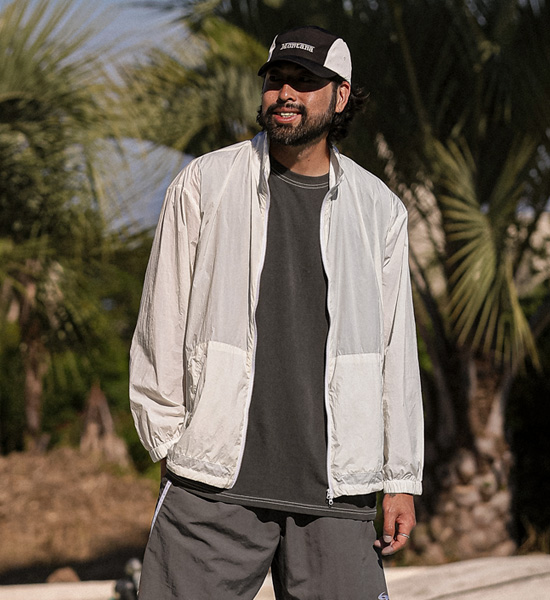 (L-5XL)<BR>번사이드 防风衣 夹克