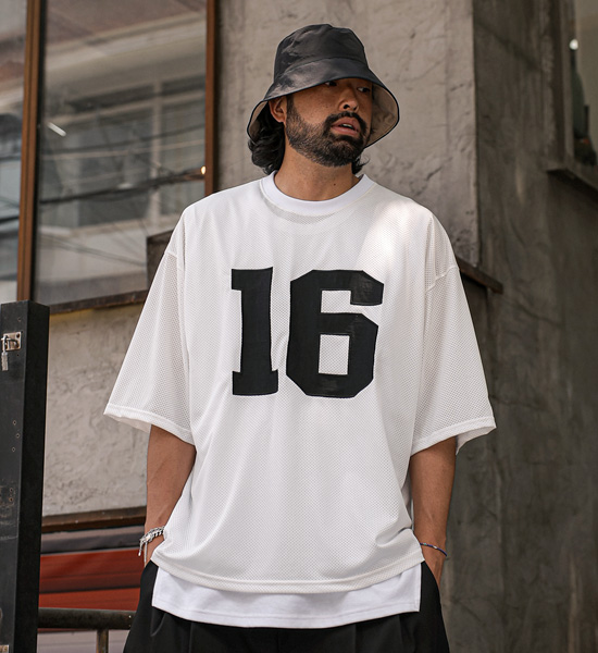 (XL-4XL)<br>카리얼 网眼短袖连体衣