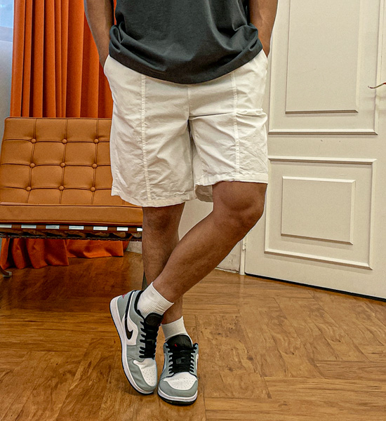 (L-4XL)<br>후투마 松紧带短裤