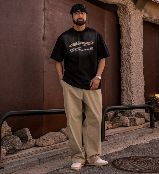 (M-4XL)<BR>아타라나 半宽配合 松紧带裤