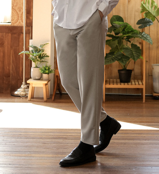 (M-6XL)<BR>나이브스 后松紧带 宽松长裤 <br><font color="#098a09"><B>选择长度 (基础,长款+10cm)</B></font>