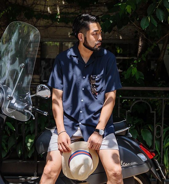 (M~5XL)<br>卡布基诺  短袖衬衫