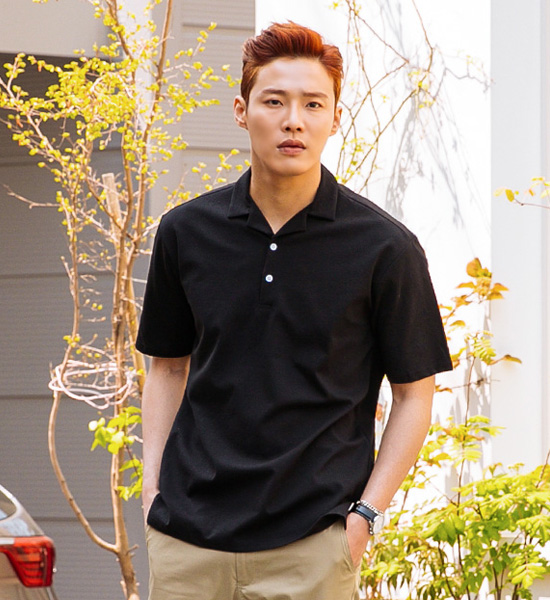 (M~6XL)<br>헤이즈 冷却系统 Polo衫/保罗衫