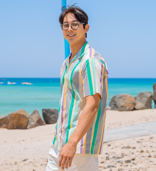 (XL~6XL)<br>칠라오  开领 短袖衬衫