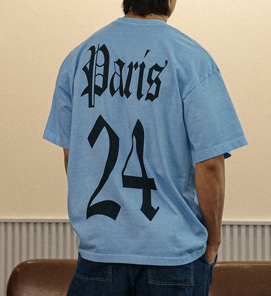 (XL-4XL)<BR>노리버트 颜料 短袖T恤