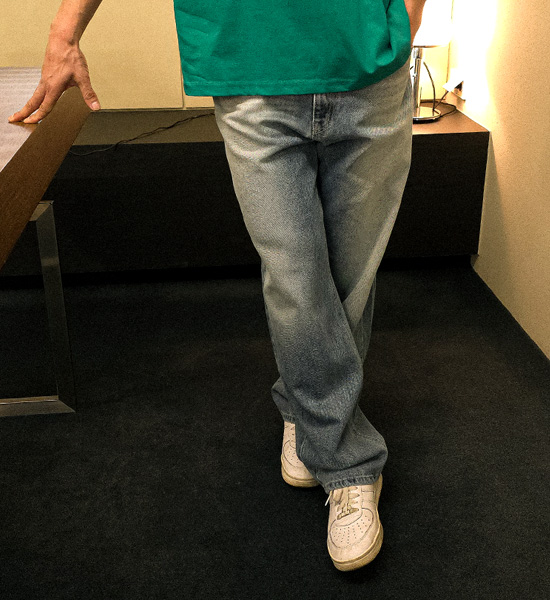 (S-3XL)<br>퍼루핀 标准配合 牛仔裤 #09