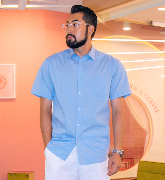 (M~5XL)<br>오덤 短袖衬衫