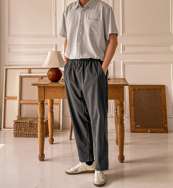 (L-5XL)<br>캐플란 冷却系统 氨纶短袖衬衫