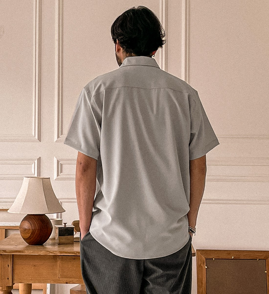 (L-5XL)<br>캐플란 冷却系统 氨纶短袖衬衫