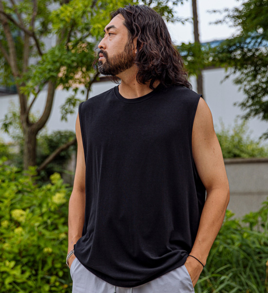 (L-4XL)<br>우퍼드 背心