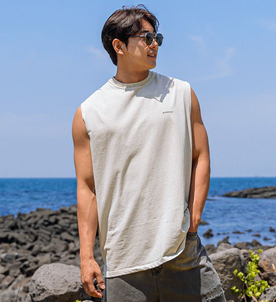 (XL-6XL)<br>그라디언트 颜料 背心