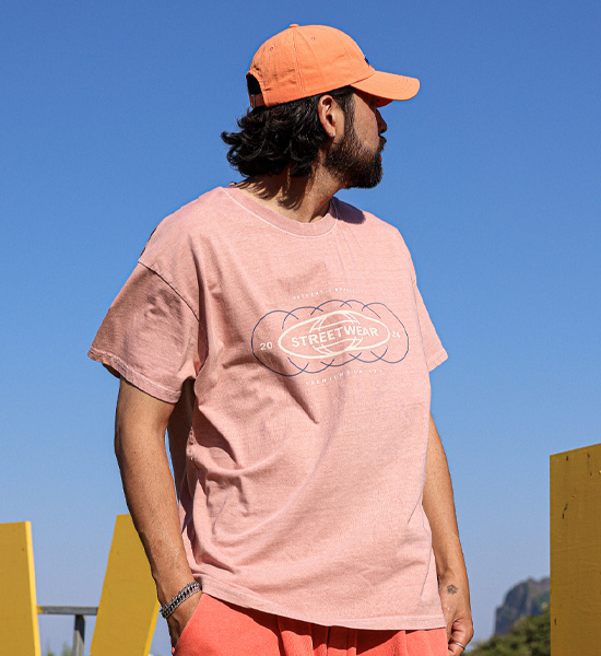 (L-5XL)<BR>톤다르 颜料 短袖T恤