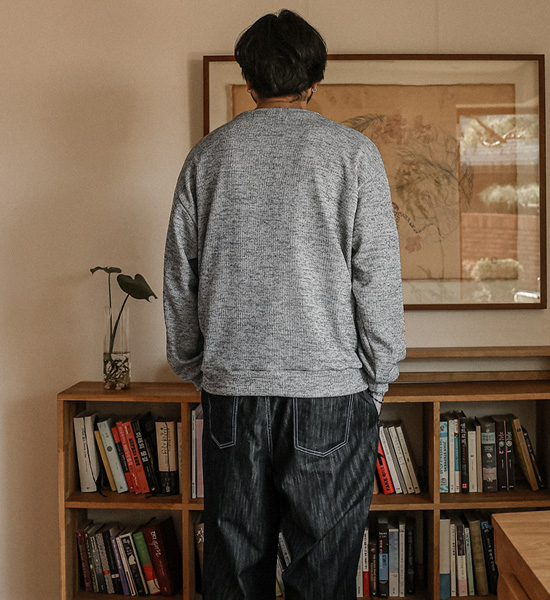 (XL-4XL)<BR>노르코마 肋纹针织品 开衫