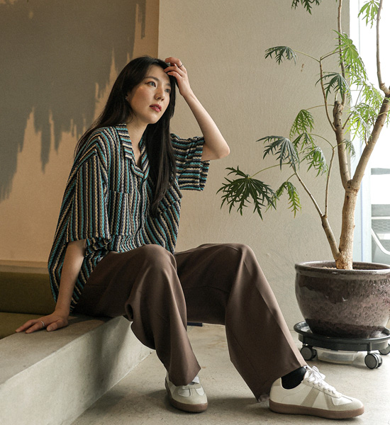 쿠스키아 短袖针织开衫