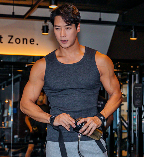 (M-5XL)<br>뉴 带肋无袖衬衫