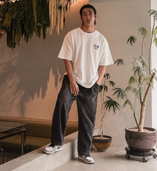 (XL-6XL)<BR>파코야 标准配合 牛仔松紧带裤 RA-1081
