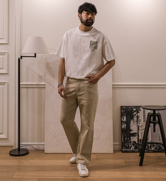 (XL-6XL)<BR>폴리팝 短袖T恤 3358