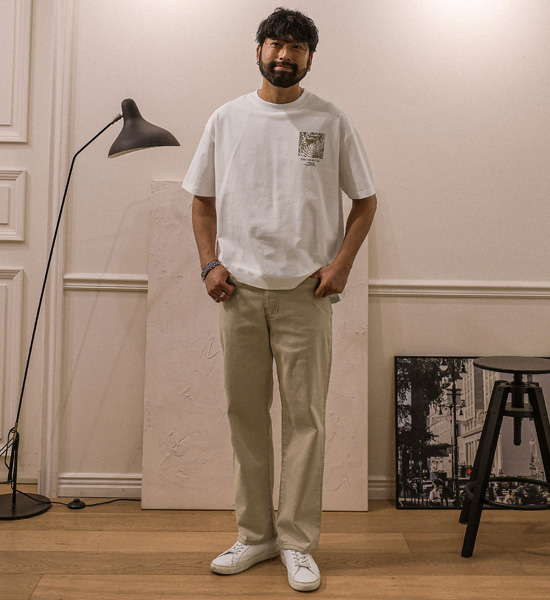 (XL-6XL)<BR>폴리팝 短袖T恤 3358