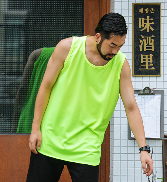 (L~5XL)<br>덥니? 쿨링롱나시