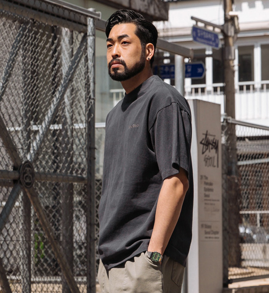 (L~5XL)<br>컬러명 刺绣 短袖T恤