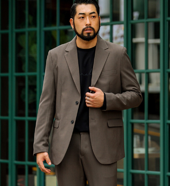 (S~5XL)<BR>아이드잭 休闲西服