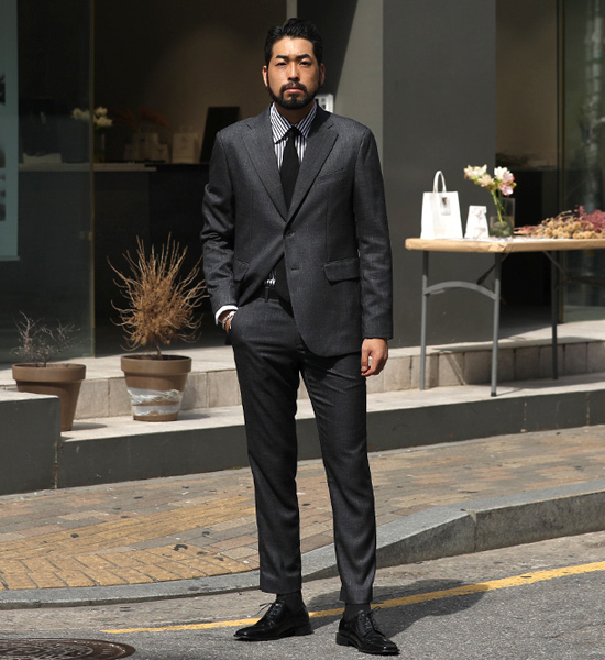(M-5XL)<BR>니켓 西装外套+엘버 수트슬랙스