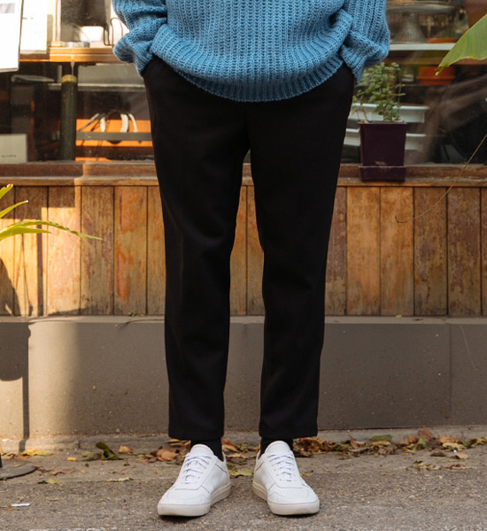 (M-XL)<br>넉스 松紧带 기모슬랙스31<br><font color=