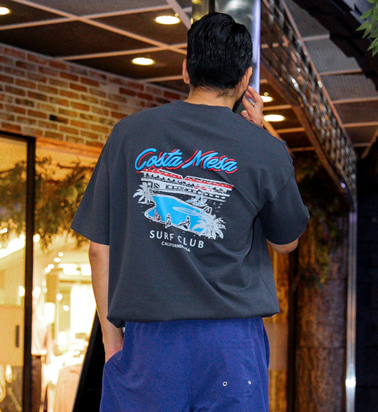 (L~5XL)<br>하빌 서프클럽 短袖T恤