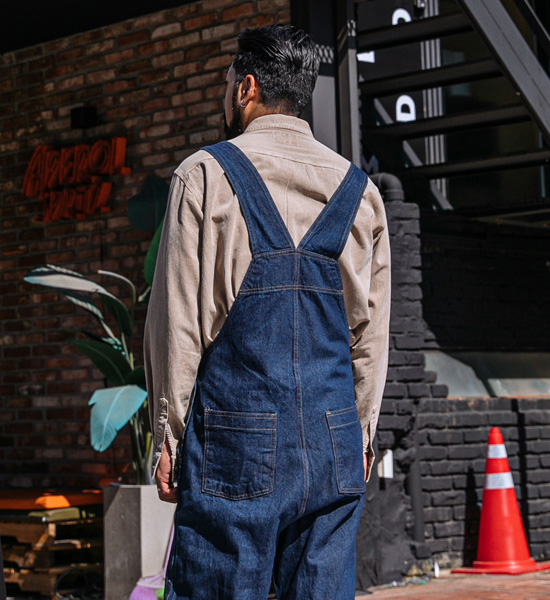 (L-5XL)<BR>보위 背带裤