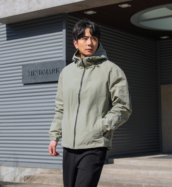 (L-4XL)<BR>코잉 带帽外套