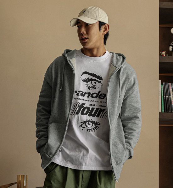 (XL-6XL)<BR>라우더 拉链卫衣