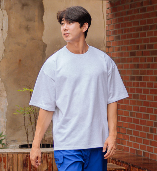 (XL-6XL)<br>알리어 短袖T恤<br><font color="#fb5ec9"><B>[1+1]</B></font>