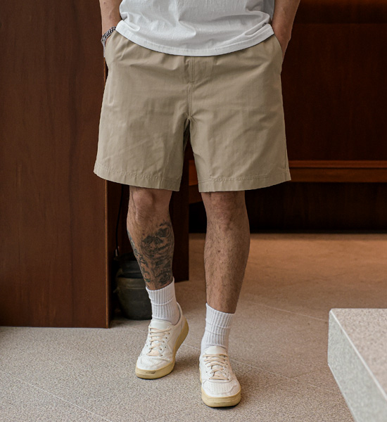 (M-6XL)<br>마르타 松紧带短裤<br><font color="#fb5ec9"><B>[1+1]</B></font>