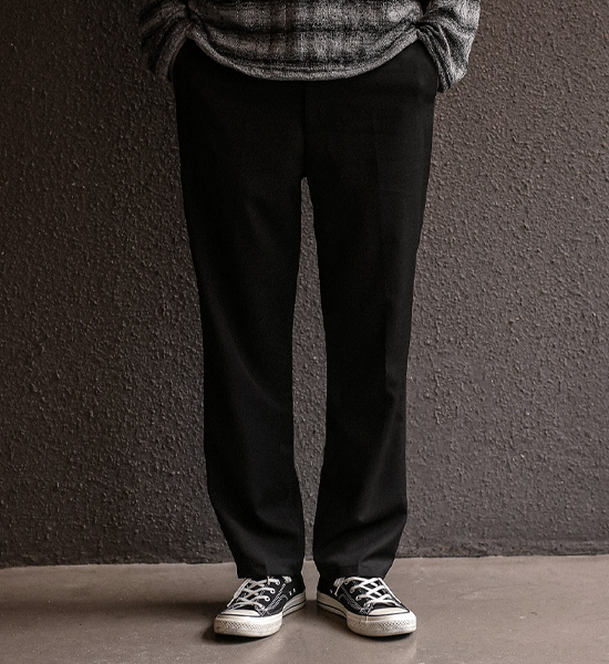 (28-38)<br>모리어타 修身 秘密绑带 宽松长裤<br><font color="#224f20"><b>*选择长度 (长款,短)</b></font><br><font color="#fb5ec9"><B>[1+1]</B></font>