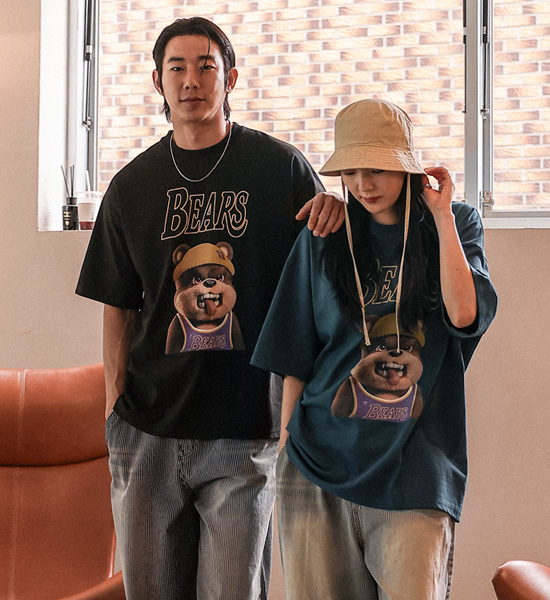(XL-6XL)<BR>베어디토 短袖T恤