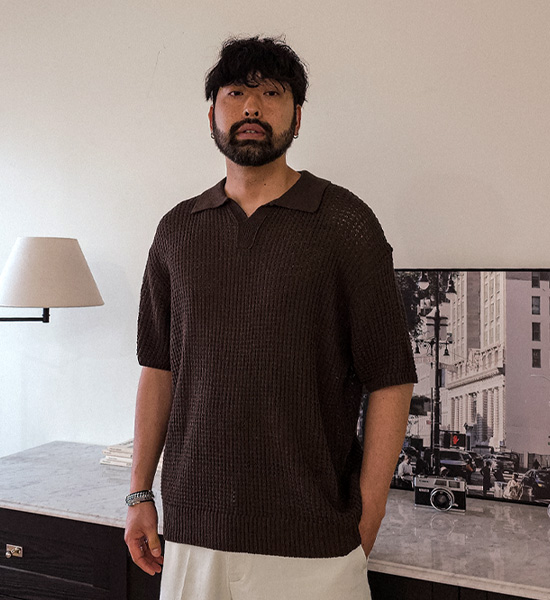 (L-5XL)<br>시나크 开领 短袖针织品 S002