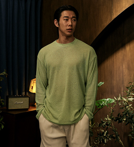 보루소타 针织长袖衬衫
