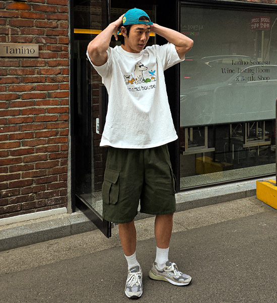 (M-4XL)<br>와이어트 货物绑带短裤