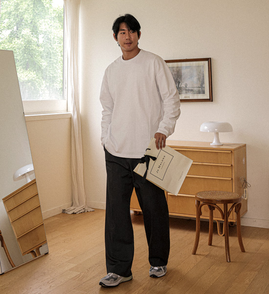 (XL-6XL)<br>로니콘 覆盖乳头 剪裁长袖连体衣 T010