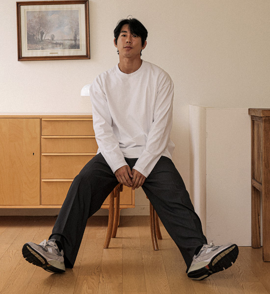 (XL-6XL)<br>로니콘 覆盖乳头 剪裁长袖连体衣 T010