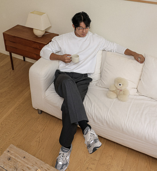 (XL-6XL)<br>로니콘 覆盖乳头 剪裁长袖连体衣 T010
