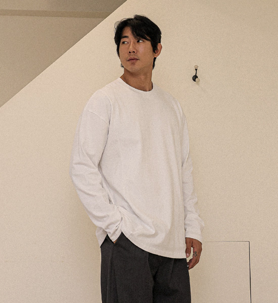 (XL-6XL)<br>로니콘 覆盖乳头 剪裁长袖连体衣 T010