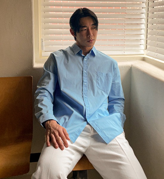 (M~5XL)<br>스탤론 基础衬衫