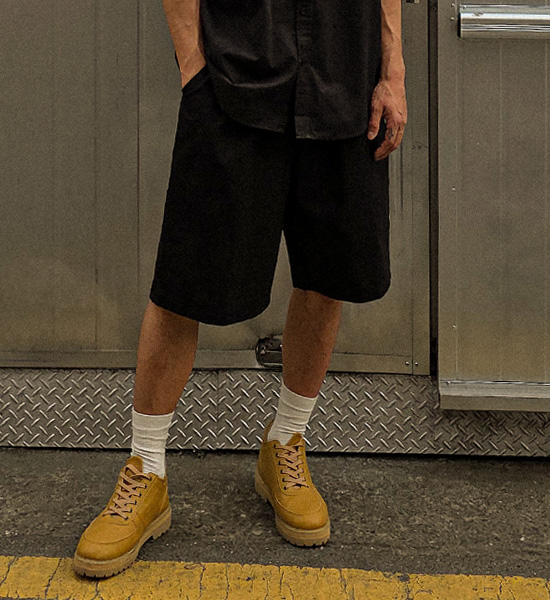 (L-5XL)<BR>리베요 百慕大 松紧带短裤