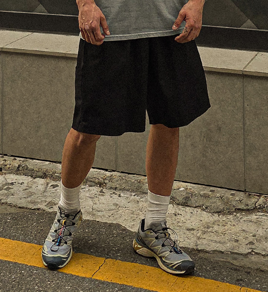 (L-5XL)<BR>리베요 百慕大 松紧带短裤